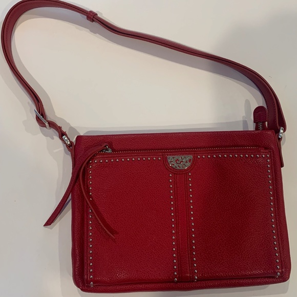 Brighton Bags Brighton Jagger Studded Leather Crossbody Organizer Poshmark